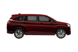 Perodua Alza dalam warna Garnet Red