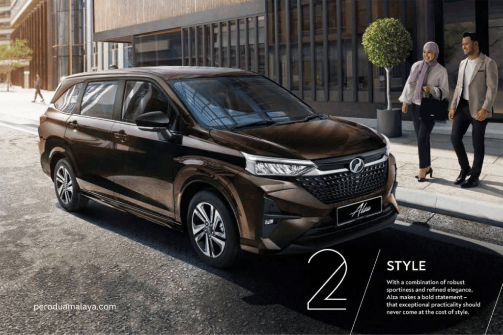 Perodua Alza Restyle dengan reka bentuk MPV moden dan dinaik taraf