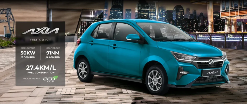 Perodua Axia 2026 kereta kompak jimat minyak dan mampu milik di Malaysia