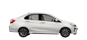 Perodua Bezza dalam warna Ivory White