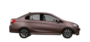 Perodua Bezza dalam warna Sugar Brown